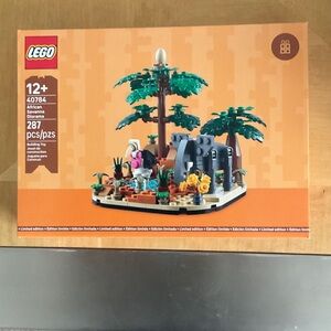 LEGO African Savanna Diorama NWT